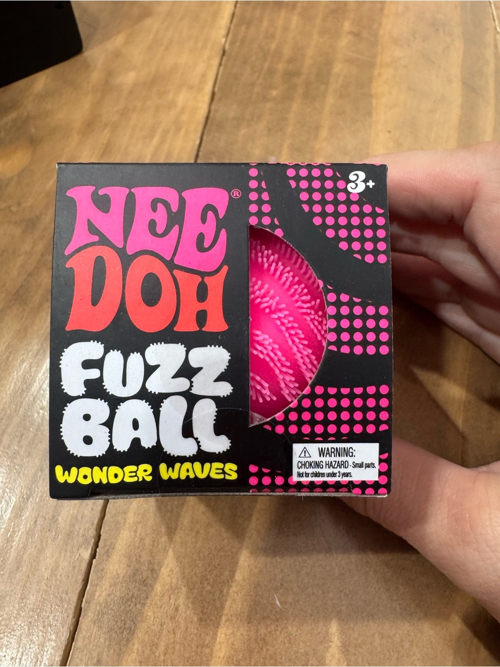 Fuzz Ball Wonder Waves - Pink Sensory Toy